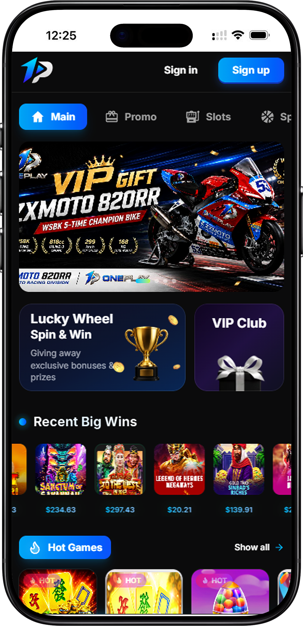 Welcome to OnePlay – One Platform for Online Entertainment
